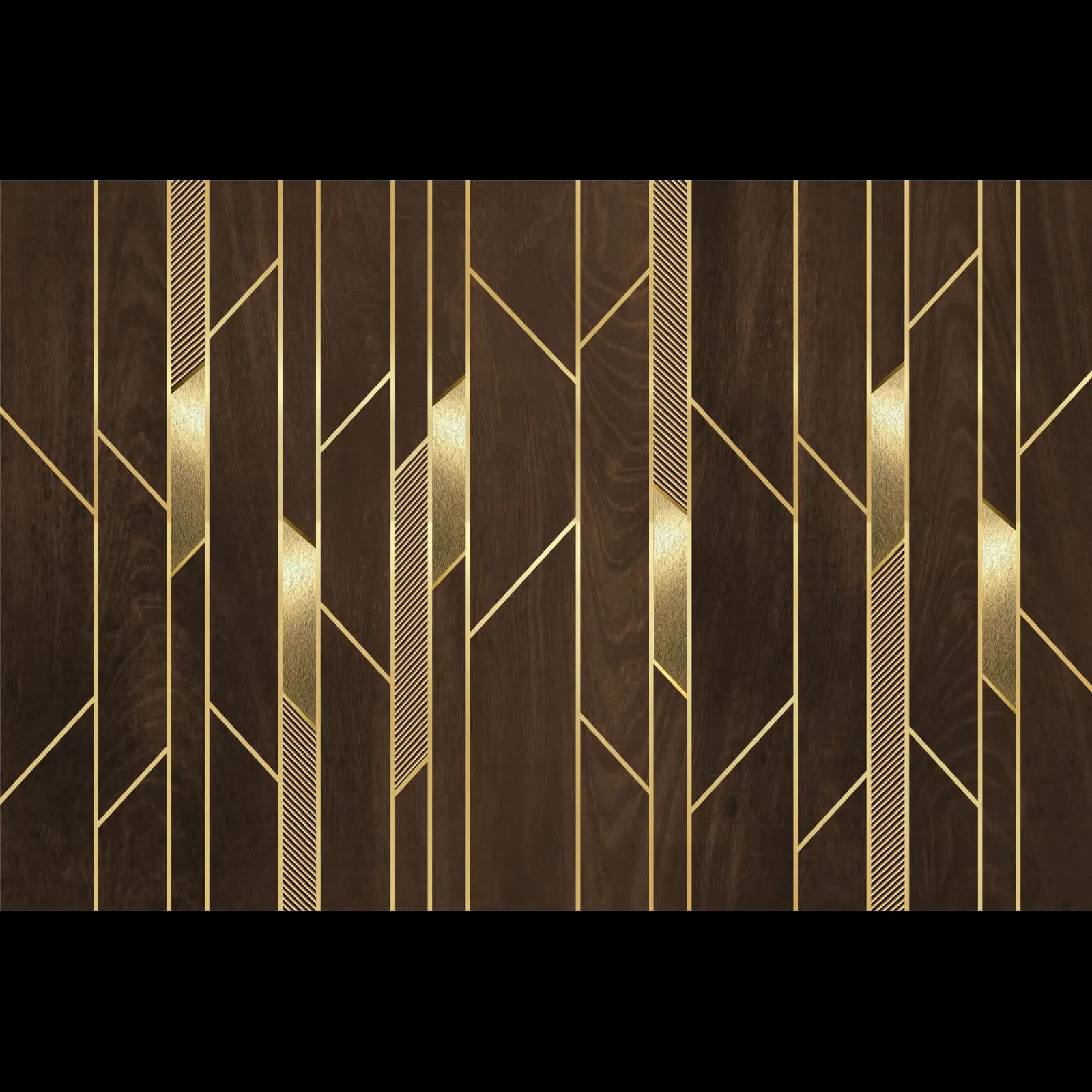 3D flex Brown Paneling style ,for Led wall ,lviving room design , bed wall